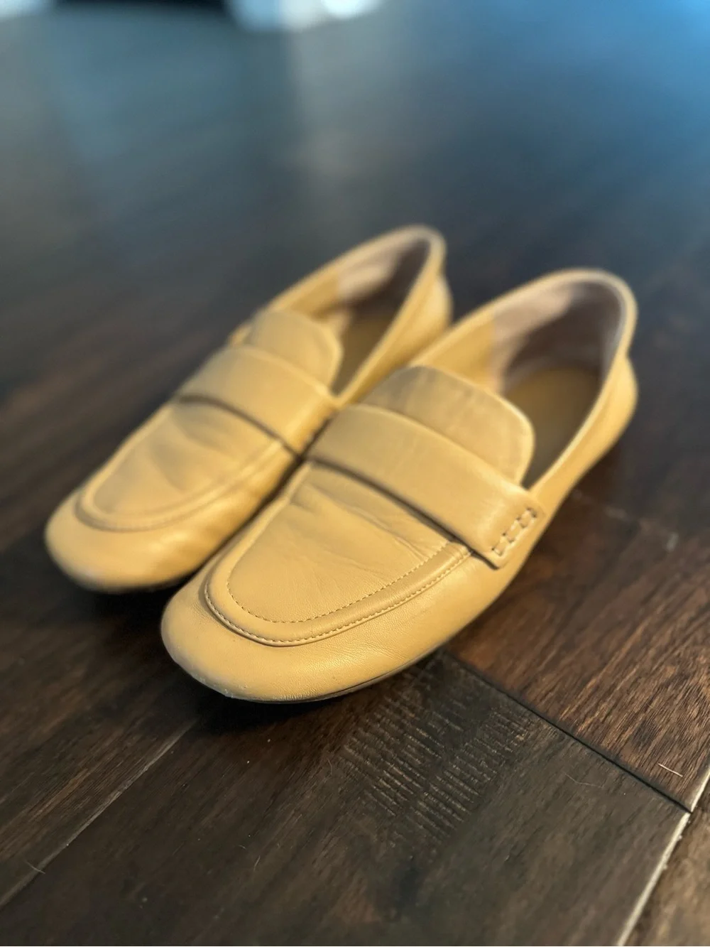 ❤️ Vince Women’s Davis Tan Leather Loafers